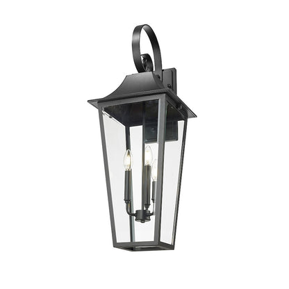 3 Light 12" Outdoor Wall Sconce