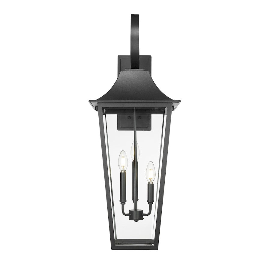 3 Light 12" Outdoor Wall Sconce