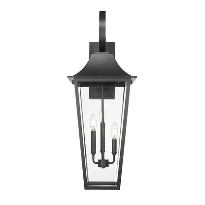 3 Light 12" Outdoor Wall Sconce