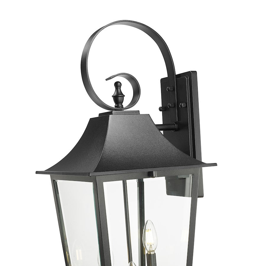 3 Light 12" Outdoor Wall Sconce