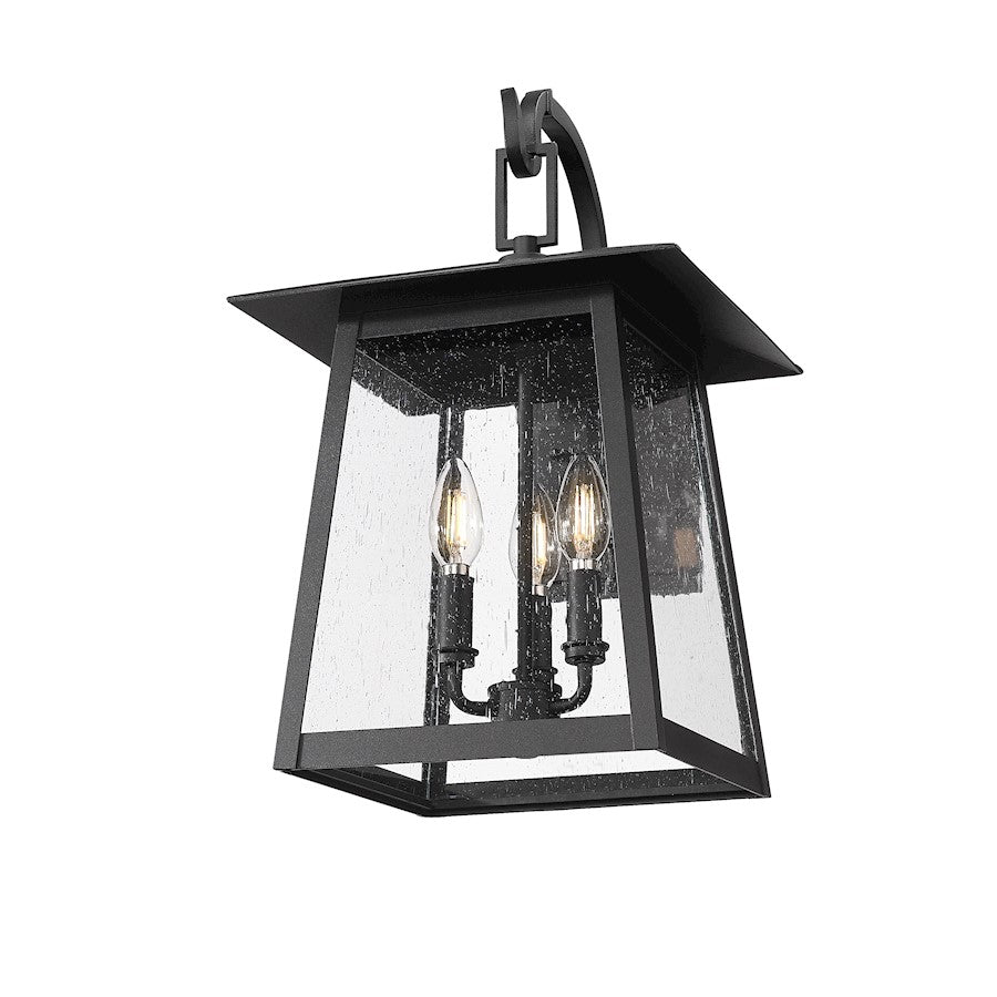 3 Light 11.5" Outdoor Wall Sconce