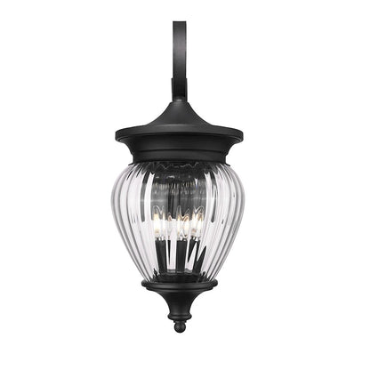 4 Light 12" Outdoor Wall Sconce