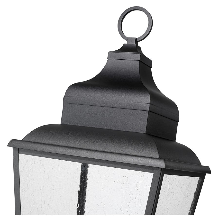 Z-Lite Raphael 5Lt 43" Outdoor Pier Mount, Black/Seed