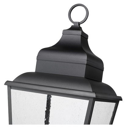 Z-Lite Raphael 5Lt 43" Outdoor Pier Mount, Black/Seed