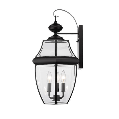 3 Light 22.25" Outdoor Wall Sconce
