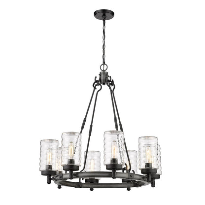 8 Light Outdoor Pendant