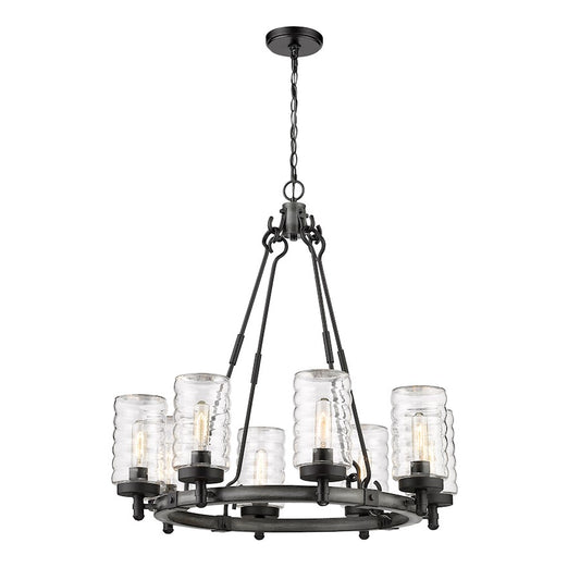 8 Light Outdoor Pendant