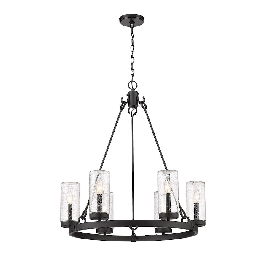 6 Light Outdoor Pendant