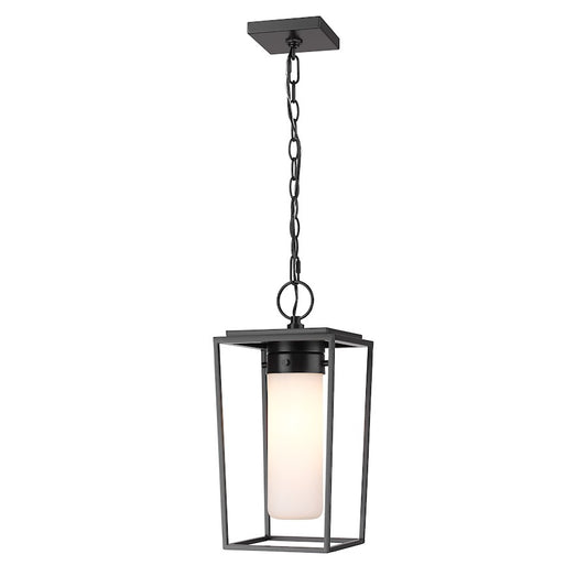 Z-Lite Sheridan 1 Light Outdoor Ceiling Mount, Black