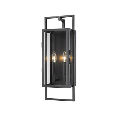 2 Light Outdoor Wall Sconce