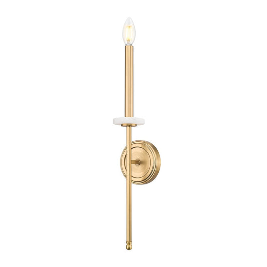 Z-Lite Gaultier 1 Light Wall Sconce, Mordern Gold - 6100-1S-MGLD