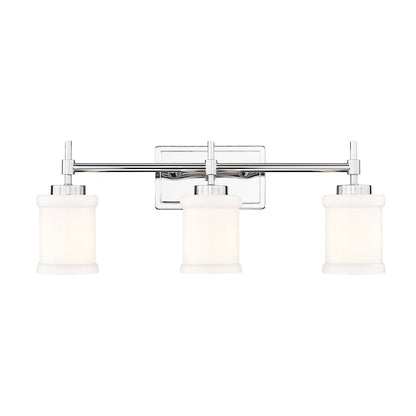 3 Light 23.5" Bathroom Vanity Light, Chrome