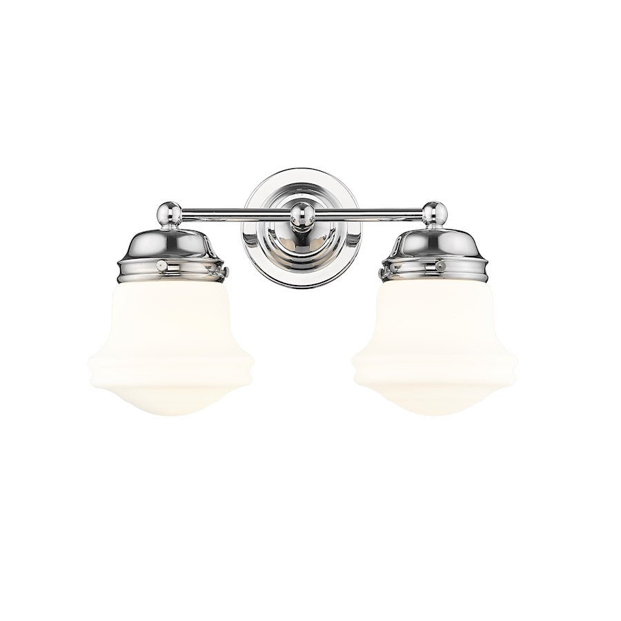 2 Light Bathroom Vanity Light, Chrome