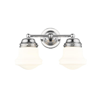 2 Light Bathroom Vanity Light, Chrome