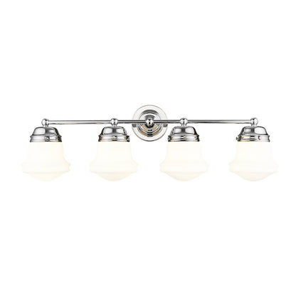 4 Light Bathroom Vanity Light, Chrome