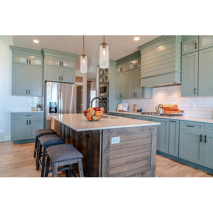 1 Light Pendant, Heritage Brass