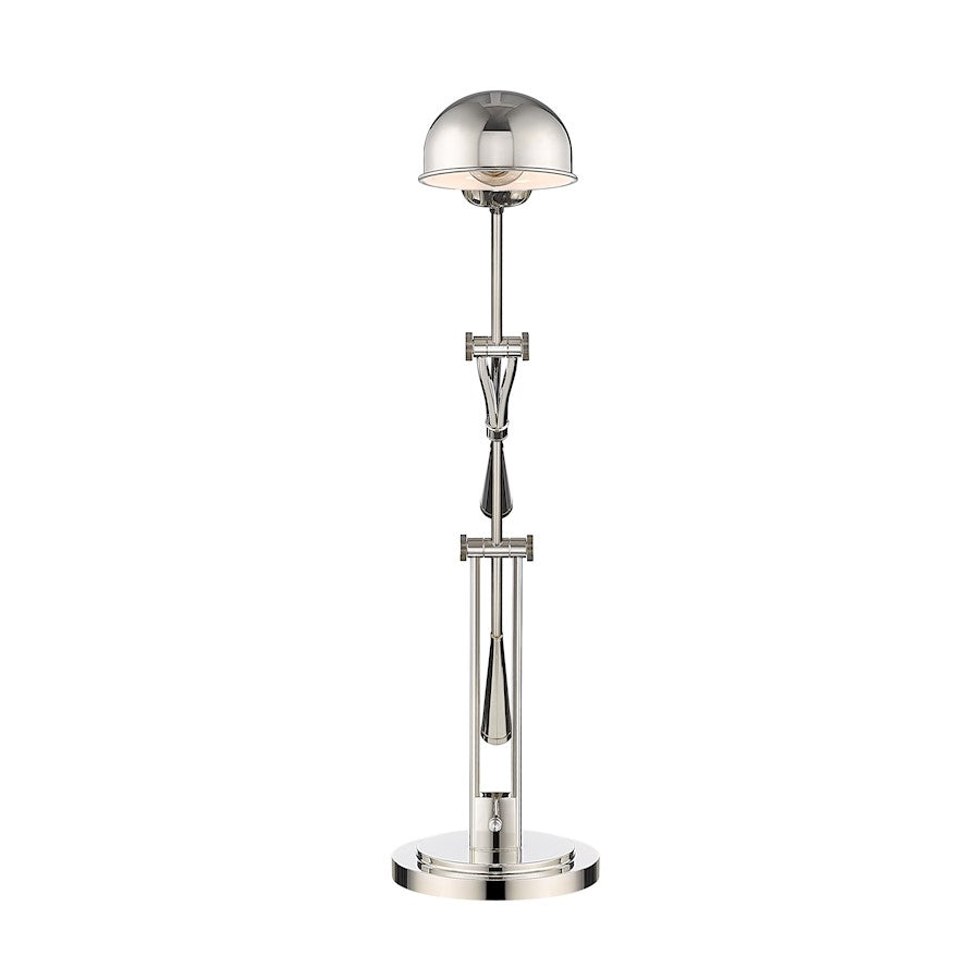 Grammercy Park Table Lamp, Polished Nickel