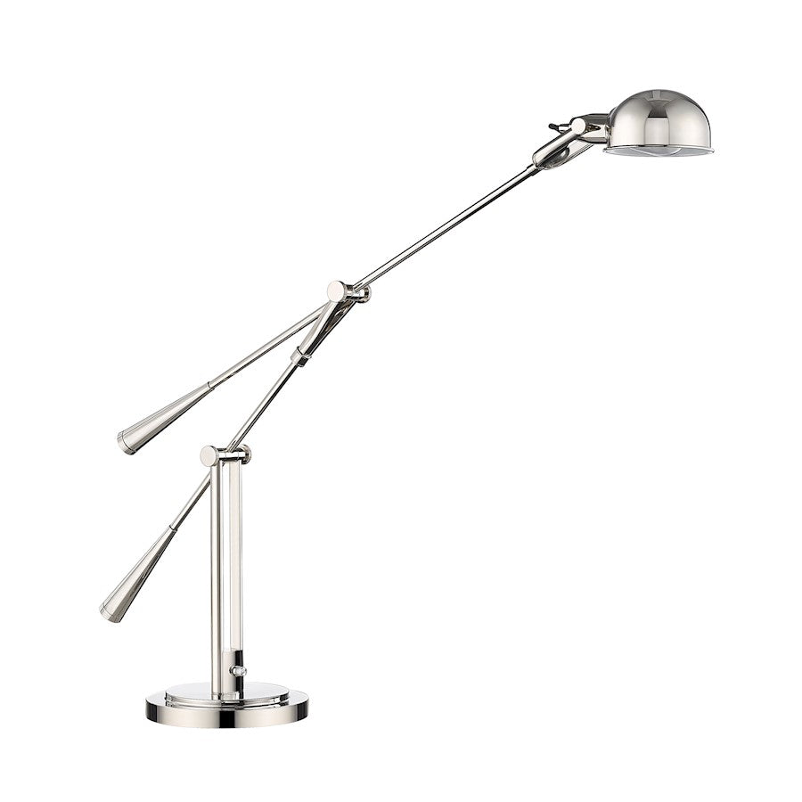 Grammercy Park Table Lamp, Polished Nickel