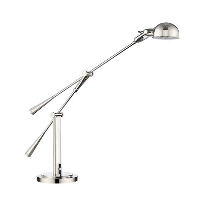 Grammercy Park Table Lamp, Polished Nickel