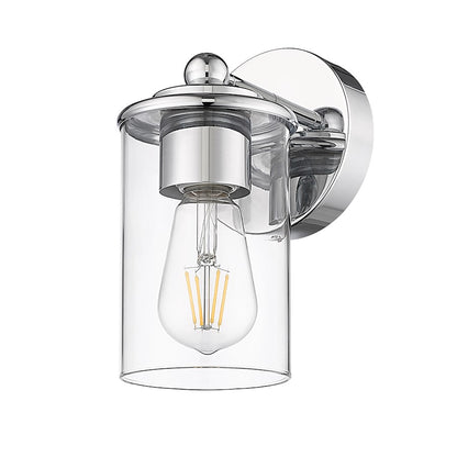 1 Light Bathroom Vanity Light, Chrome
