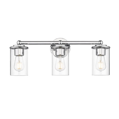 3 Light Bathroom Vanity Light, Chrome