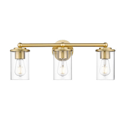 3 Light Bathroom Vanity Light, Luxe Gold