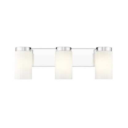 3 Light 22.5" Bathroom Vanity Light, Chrome