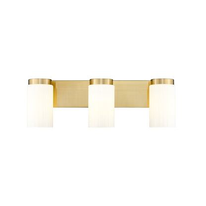 3 Light 22.5" Bathroom Vanity Light, Luxe Gold