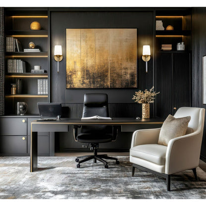 Z-Lite Henri 1 Light Wall Sconce, Modern Gold/White Opal