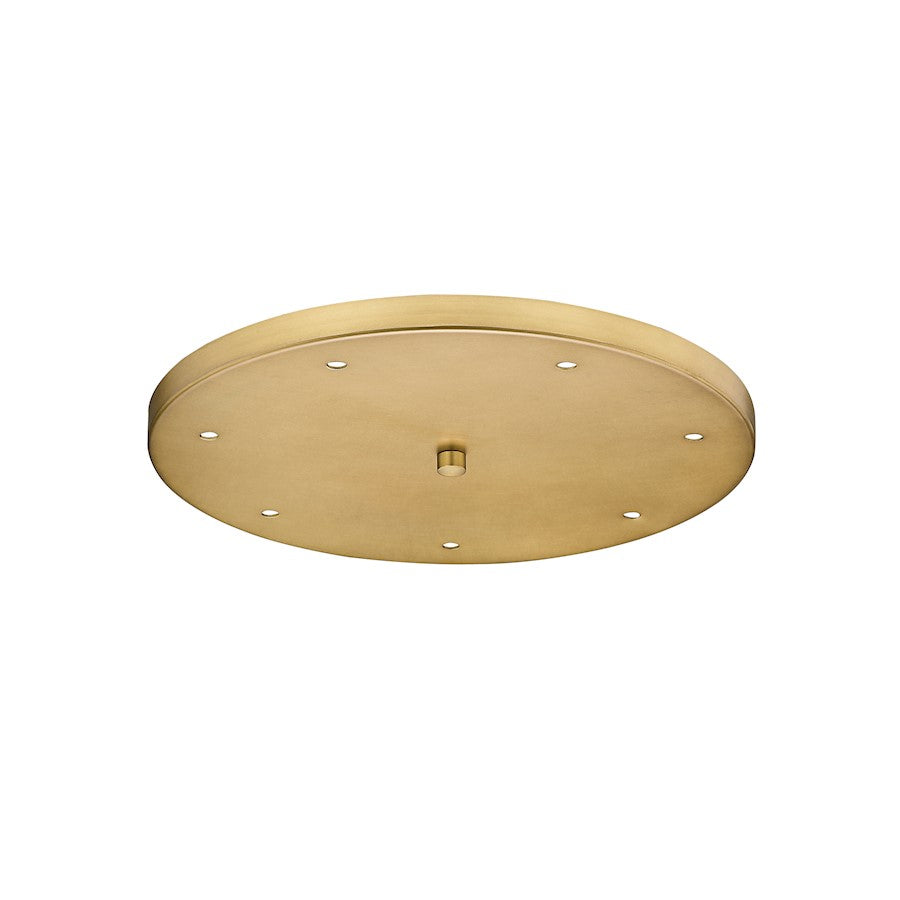 Z-Lite Multi Point Canopy 7 Light 18" Ceiling Plate, Modern Gold/ - CP1807R-MGLD