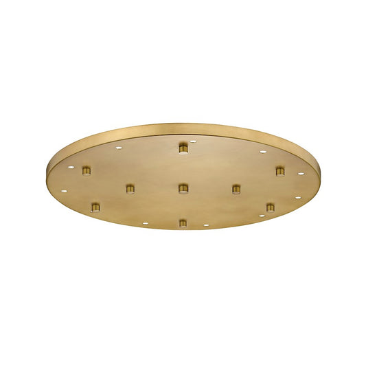 Z-Lite Multi Point Canopy 11Lt 24" Ceiling Plate, Modern Gold/ - CP2411R-MGLD