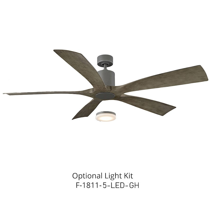 Modern Forms Aviator 1 Light, Ceiling Fan