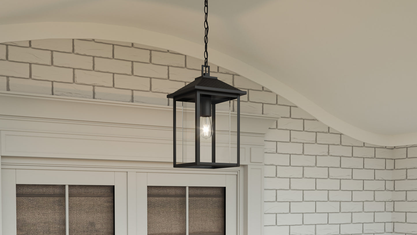 1 Light 10" Outdoor Lantern