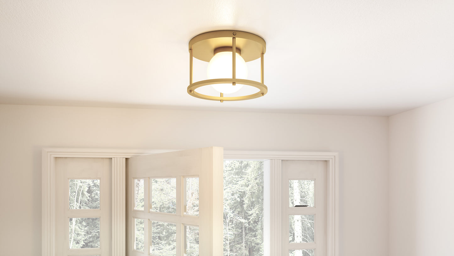 Quoizel Morehouse 1 Light Flush Mount