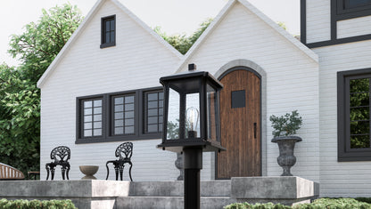 1 Light 17" Outdoor Lantern