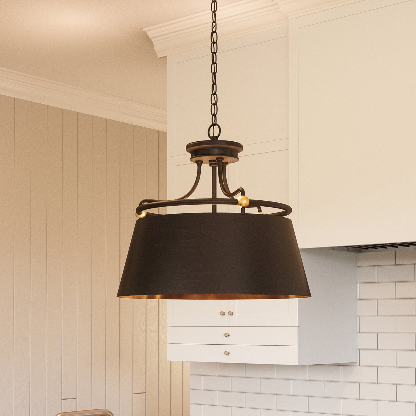 Fairview Pendant, Western Bronze