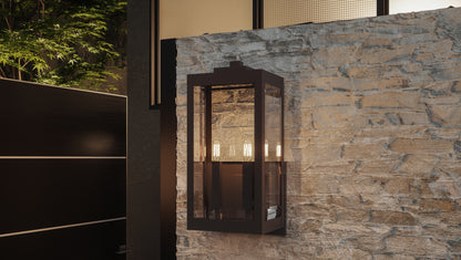 2 Light Outdoor Wall Lantern