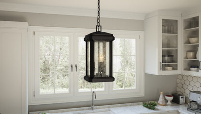 3 Light Mini Pendant, Mystic Black