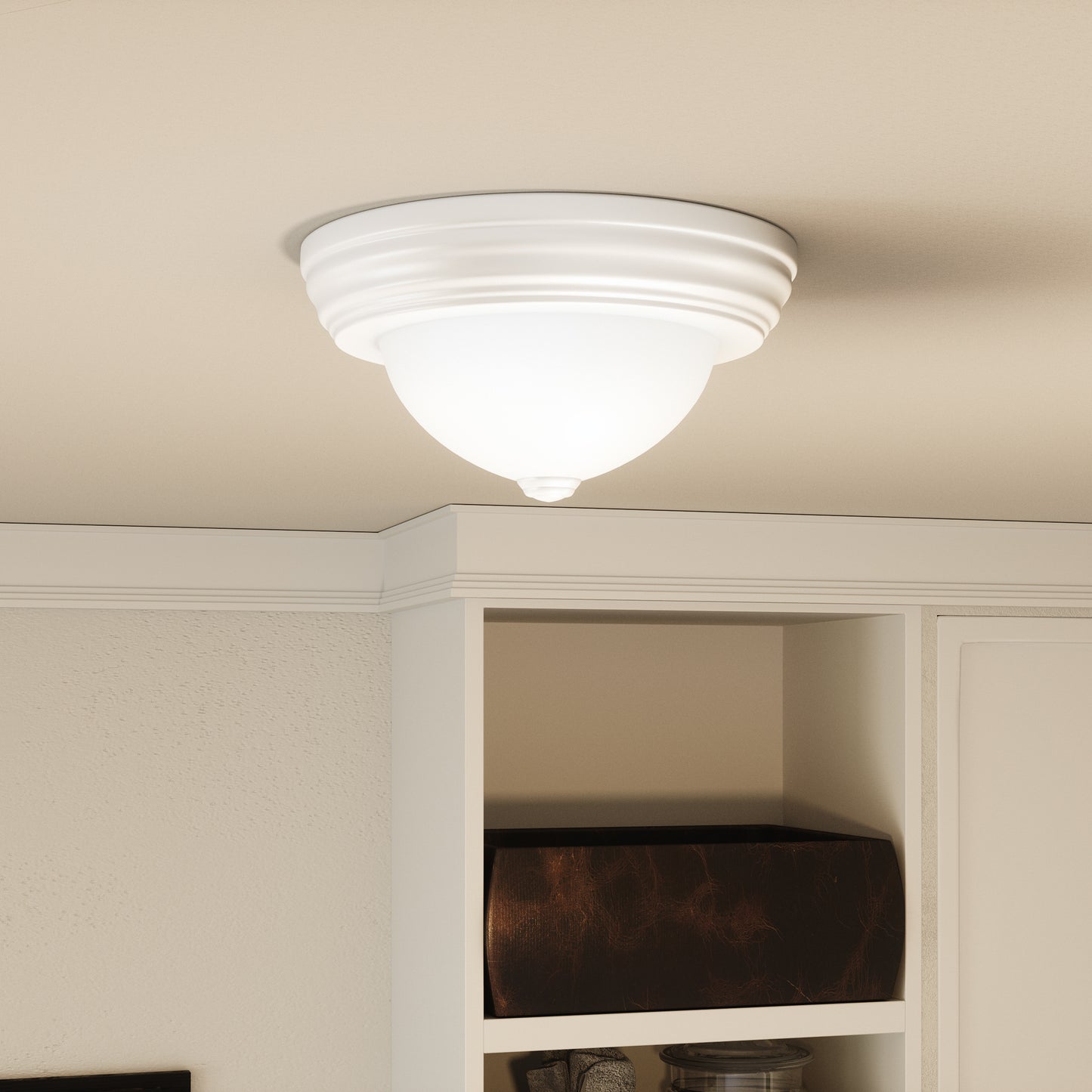 Quoizel Erwin 1 Light Flush Mount