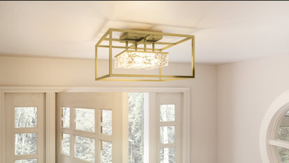 Quoizel Dazzle LED Semi-Flush Mount