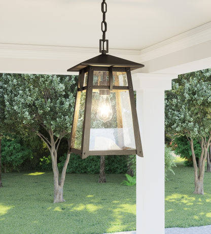 1 Light Mini Pendant, Burnished Bronze