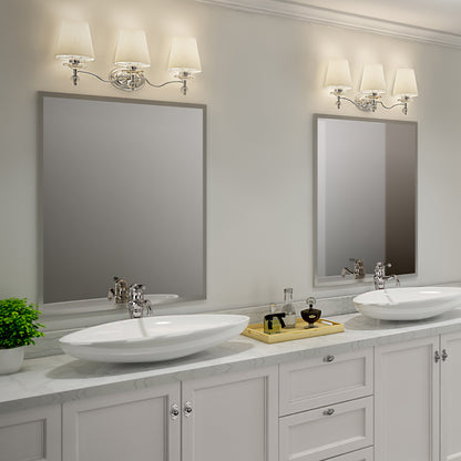 Bathroom Vanity Light, Polished Chrome