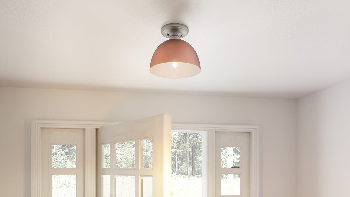 Quoizel Eason 1 Light Semi-Flush Mount