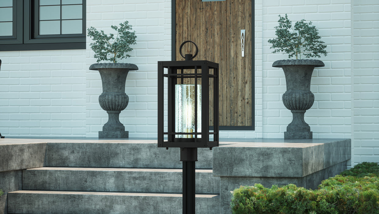Quoizel Pelham 1 Light Outdoor Post Lantern, Western Bronze