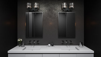 Bathroom Vanity Light, Matte Black