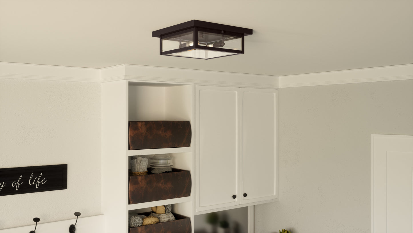 Quoizel Westover 2 Light Flush Mount