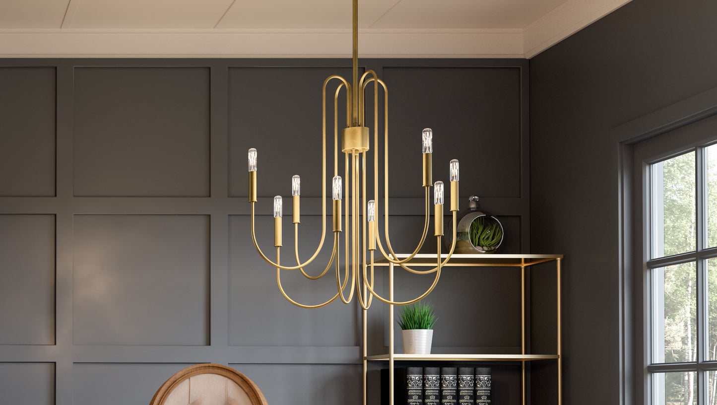 Quoizel Cabry 8 Light Chandelier