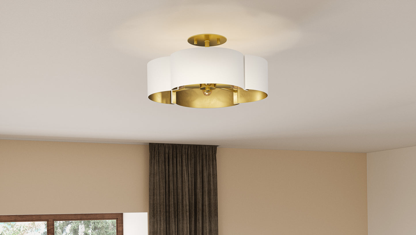 Quoizel Balsam 4 Light Semi-Flush Mount