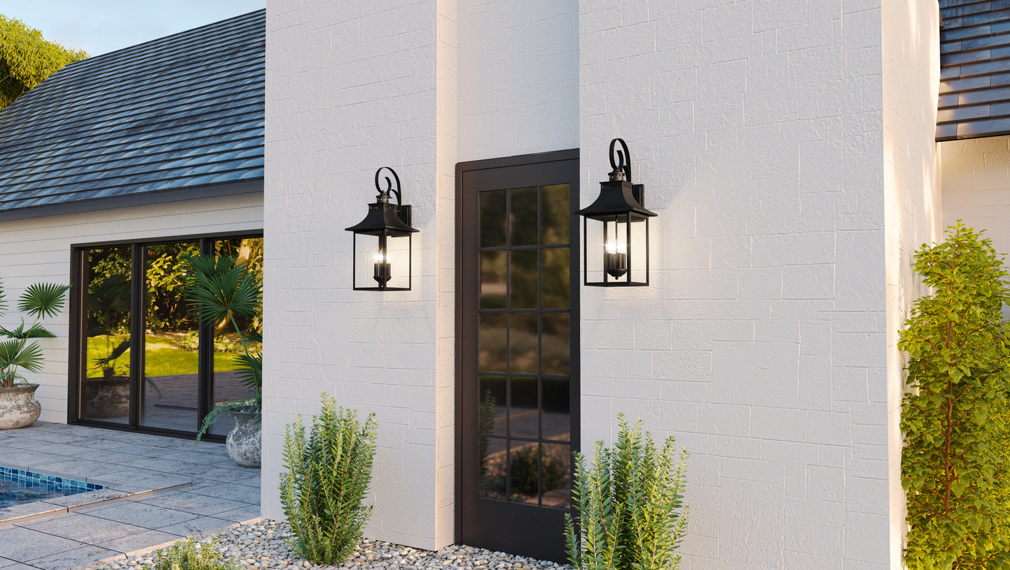 Quoizel Chancellor 4 Light Outdoor Lantern, Tempered