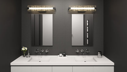 Bathroom Vanity Light, Matte Black